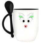 Кружка с ложкой