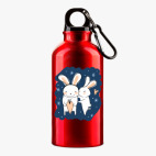 Металлическая бутылка 400 мл UV-DTF