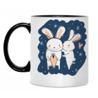 Кружка двухцветная