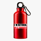 Металлическая бутылка 400 мл UV-DTF