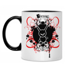 Кружка двухцветная