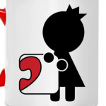 Парная кружка для влюбленных