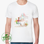 Мужская футболка органик