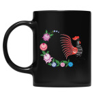 Кружка цветная UV-DTF