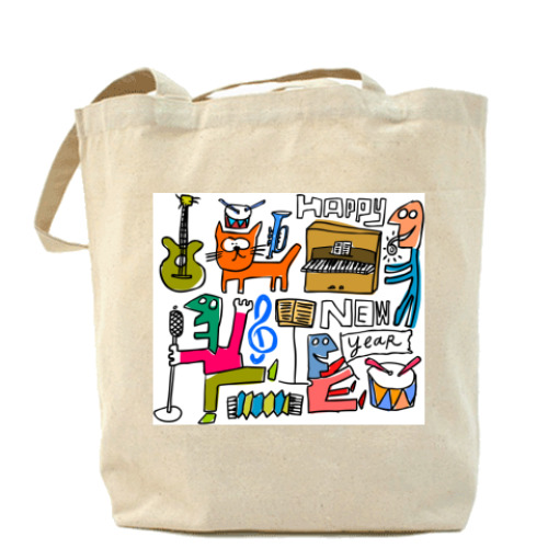 Сумка шоппер С новым Котом!