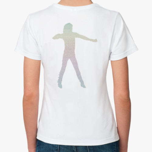 Классическая футболка с принтом They Don't Care About Us