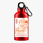 Металлическая бутылка 400 мл UV-DTF