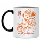 Кружка двухцветная