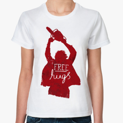 Классическая футболка Free hugs