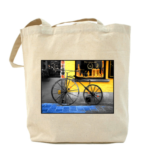 Сумка шоппер с принтом Брюгге