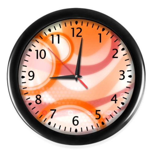 Настенные часы с принтом ПОП АРТ