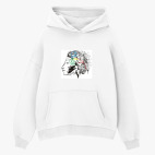 Толстовка худи оверсайз