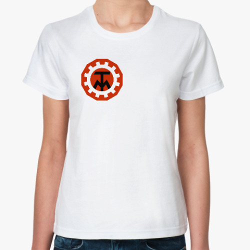 Классическая футболка Техника молодежи, ТМ, лого, old school