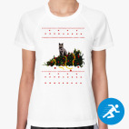 Женская спортивная футболка