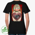 Женская футболка органик