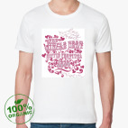 Мужская футболка органик