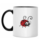 Кружка двухцветная