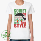 Женская футболка органик