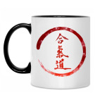 Кружка двухцветная