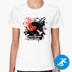 Женская спортивная футболка