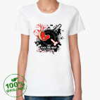 Женская футболка органик