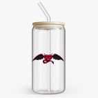 Банка с бамбуковой крышкой