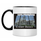 Кружка двухцветная