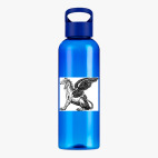 Прозрачная спортивная бутылка