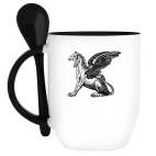 Кружка с ложкой