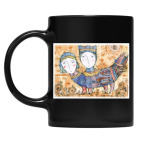 Кружка цветная UV-DTF