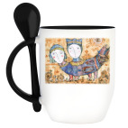 Кружка с ложкой