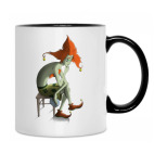 Кружка двухцветная