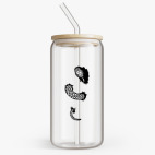 Банка с бамбуковой крышкой