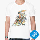 Мужская спортивная футболка