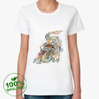 Женская футболка органик