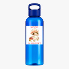 Прозрачная спортивная бутылка