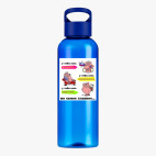 Прозрачная спортивная бутылка