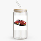 Банка с бамбуковой крышкой