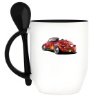 Кружка с ложкой