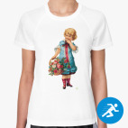 Женская спортивная футболка