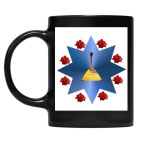 Кружка цветная UV-DTF