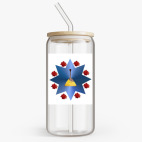 Банка с бамбуковой крышкой