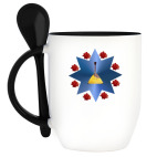 Кружка с ложкой