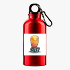 Металлическая бутылка 400 мл UV-DTF