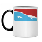 Кружка двухцветная