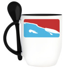 Кружка с ложкой