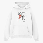 Толстовка худи оверсайз