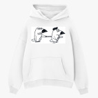 Толстовка худи оверсайз