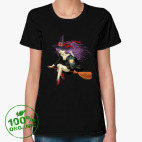 Женская футболка органик