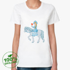 Женская футболка органик